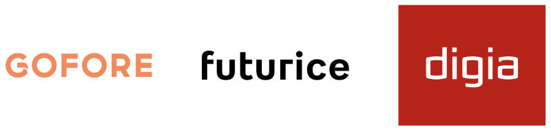 Gofore, Futurice, and Digia — The gold sponsors of React Finland 2019