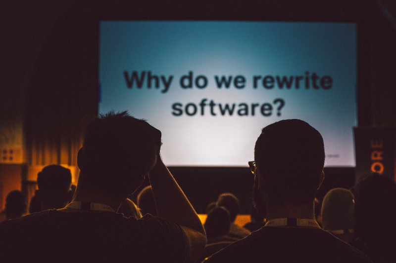 Why do we rewrite software? *facepalm* by [Nick Tulinen](http://www.nicktulinen.com)