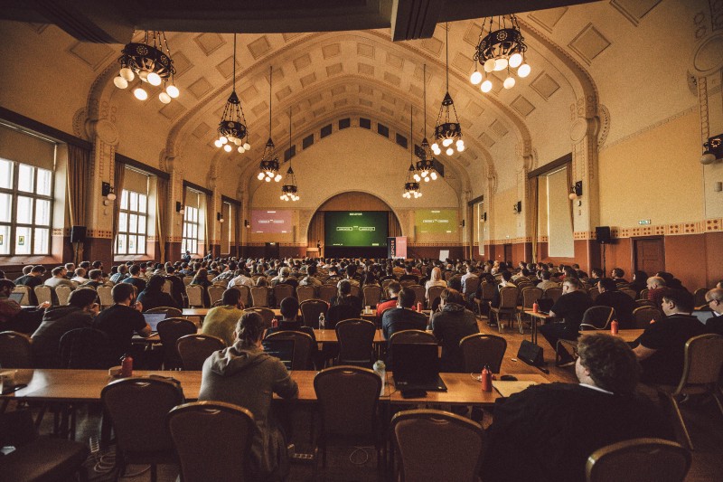 React Finland 2019 in action. Photo by [Nick Tulinen](http://nicktulinen.com)